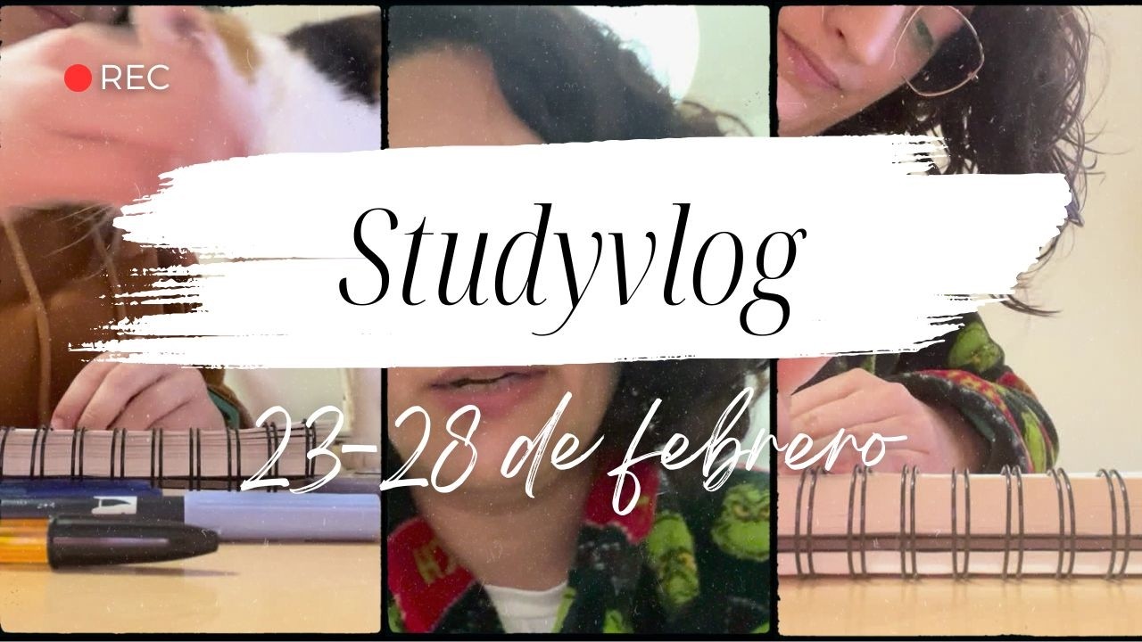 VLOG SEMANAL PRODUCTIVO 📚✨ | Cómo estudio, qué como en la semana y mi rutina real
