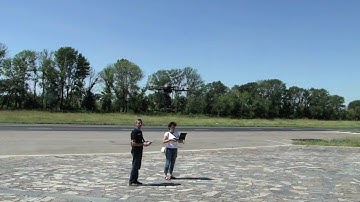 Military monument - Lugansk region (Ukraine) from HEXA from multicopter.ru board