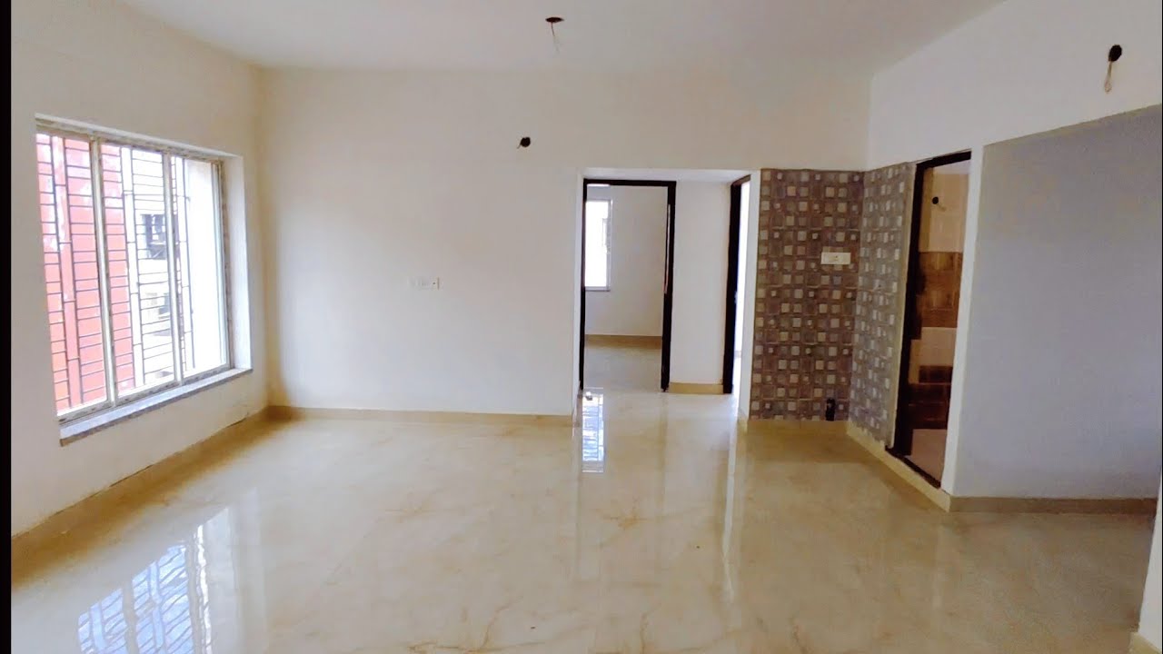 1450 Sqft 3 Bhk New Specious Flat for Sale at near New Town Bus Stand