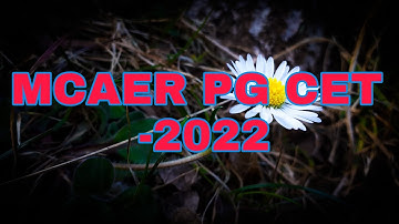 Finally MCAER PG CET-2022 exam notice out now🔥🔥Students  Reaction