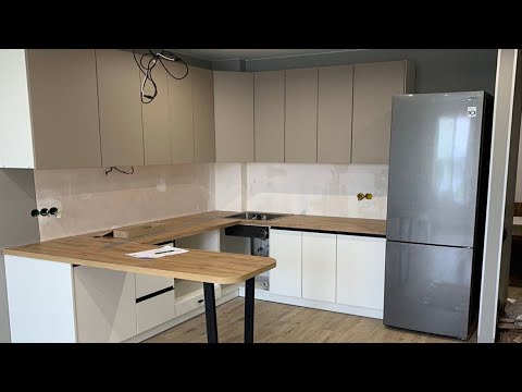 Кухня на заказ без ручек Софи - Купить в Днепре