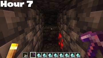 10 Hours Strip Mining in Minecraft | Relaxing Longplay