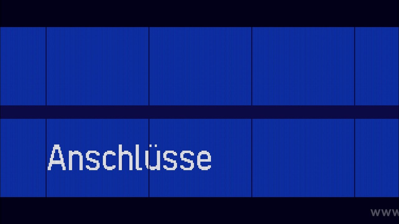 Bahnsteigansagen (Heiko Grauel) in Frankfurt (Oder) während der Baumaßnahme