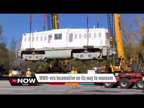 Whitcomb locomotive to Netherlands Museum TMJ4 coverage