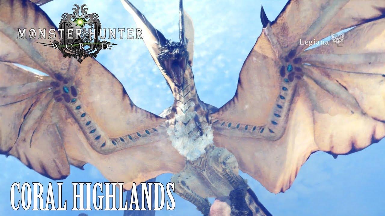 Monster Hunter World - Coral Highlands Large Monster Theme