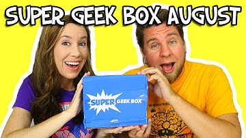 Super Geek Box August Unboxing
