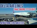 TRIP REPORT | Delta Air Lines Boeing 777-200LR (JFK-LAX)