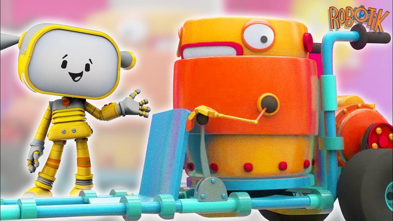 Robotik Road Trip Robot Cartoons For Kids YouTube