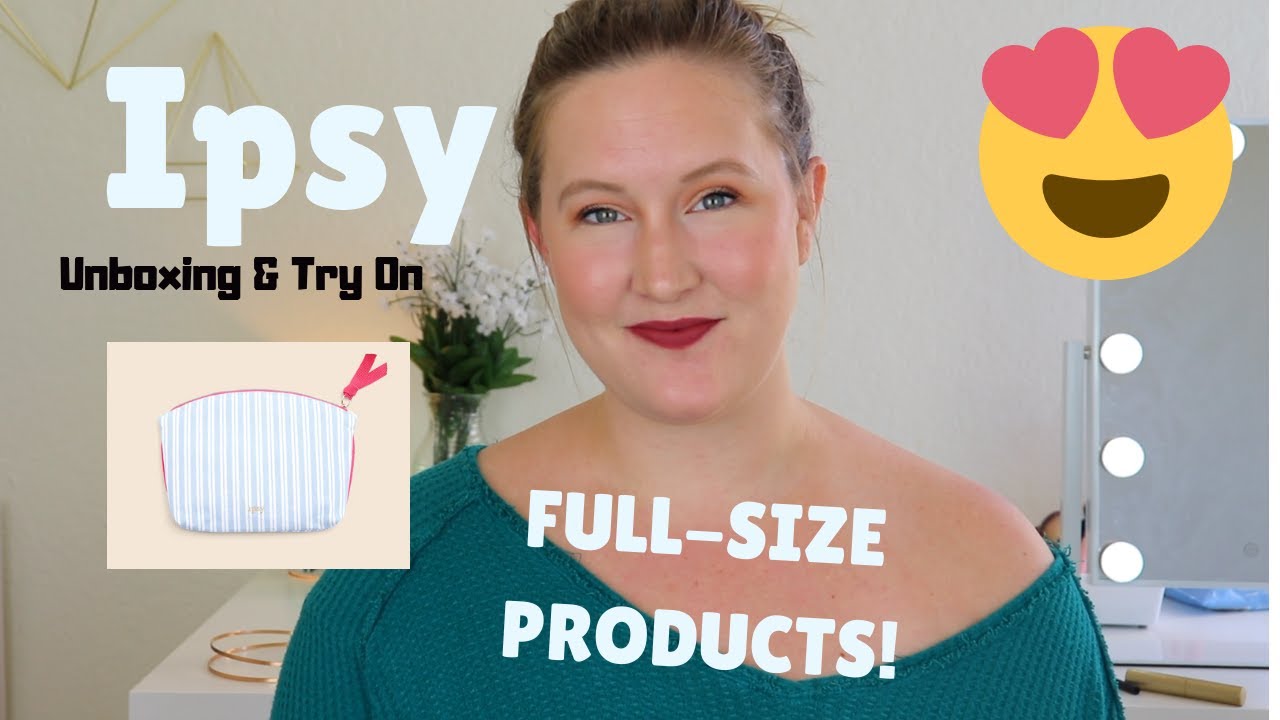 Ipsy Glam Bag January 2019 Unbagging & Try On