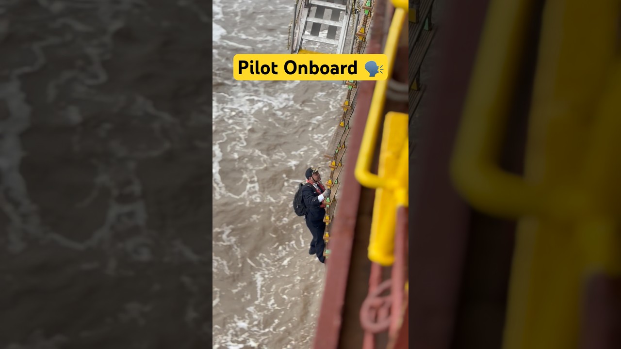Как попасть на лоцманский корабль 😋| Мини-блог 42 