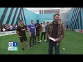 Portsmouth fans take on Soccer AM in the Volley Challenge!! 🚀 | Featuring Louis Tomlinson