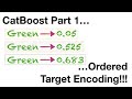 Catboost part 1 ordered target encoding