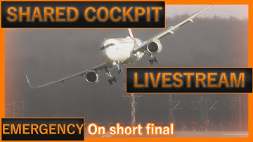 X-Plane 11 | Epic control failure on short final leads to touchdown and go around | SmartCopilot |