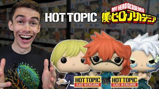 Hot Topic Announces NEW My Hero Academia Funko Pops! | Monoma, Itsuka Kendo, TetsuTetsu