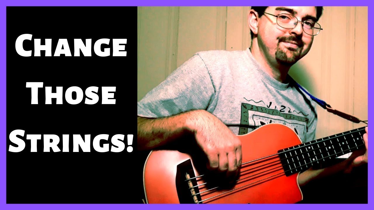 UBass String Changing Tutorial Flatwound Strings YouTube