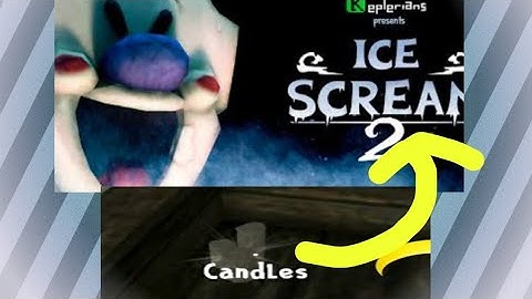 How to find and use the candle in ice scream 2/#ice scream #candles
