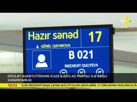 Dövlət Agentliyindən icaze.e-gov.az portalı ilə bağlı xəbərdarlıq