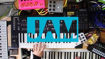 Roland mc101 with elektron digitakt,analog keys, microfreak JAM "Sun Linghts" 14/02/21 AM 11:43