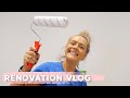 LET'S PAINT! BEDROOM TRANSFORMATION PART 2 | PAINTING & A SMALL (LARGE) PROBLEM LOL | EmmasRectangle