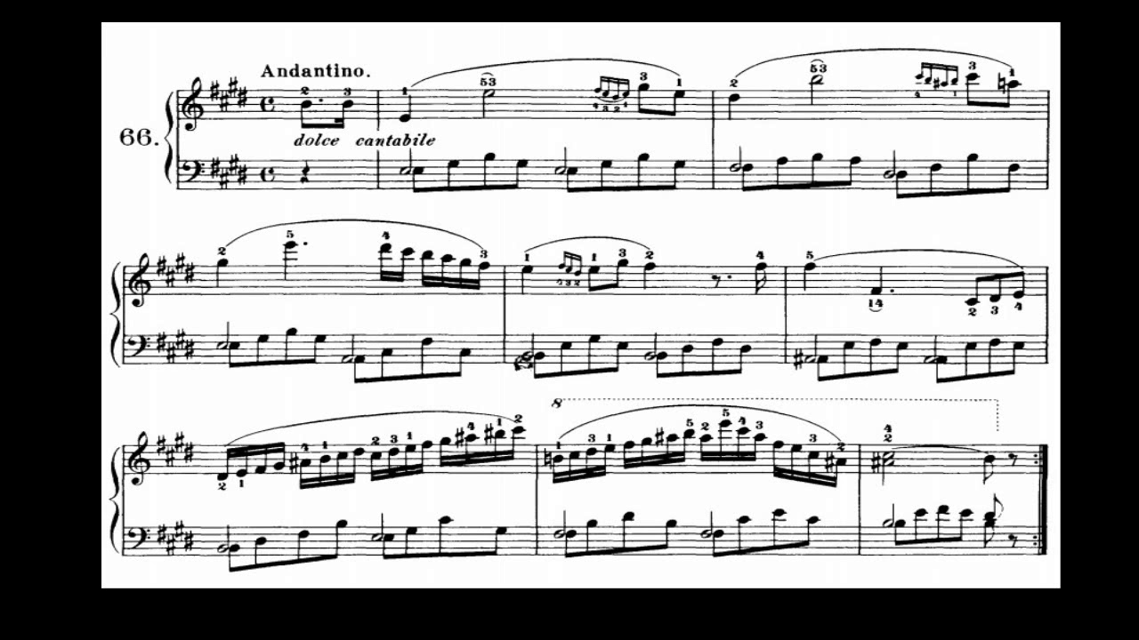 Carl Czerny Op.453 (110 Etudes) Etude 66 - Claudio Colombo