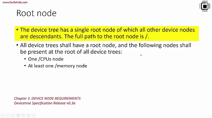 Linux device driver lecture 19 : Device tree structure