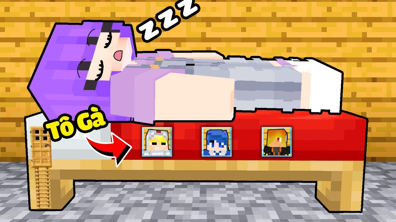 Tô Gà Thử Thách 24H Xây Nhà Bí Mật Bên Trong Giường Ngủ Sinh Tố Team!