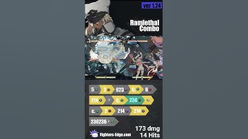 Ramlethal 5K conversion #ggst_ra #guiltygear #strive #ramlethal #fgc #fightinggames #combos