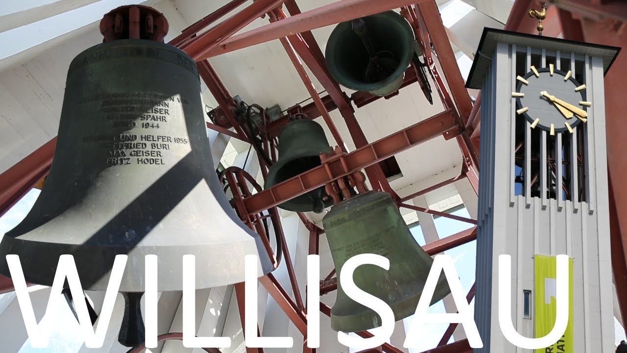 WILLISAU (CH - LU): Vollgeläute der reformierten Kirche