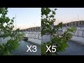 DJI OSMO X3 vs X5 Comparison! | MicBergsma