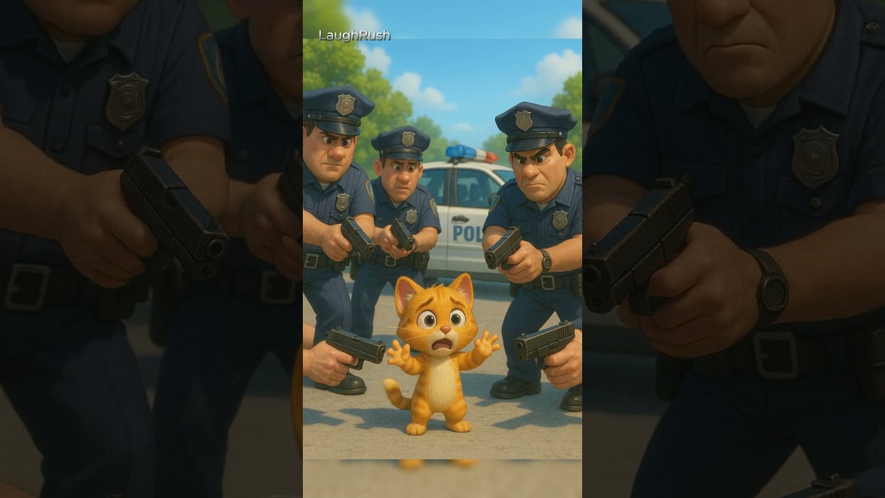 The cat was harmed by a malicious person. 