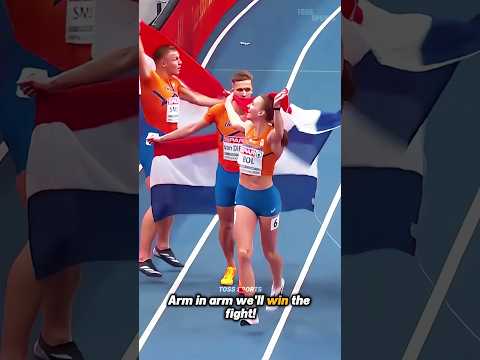 Gotta Catch EM Ed ALL Femkebol Teamnetherlands 4x400m Apeldoorn