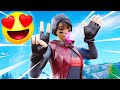 I pretended to be a GIRL on Fortnite... (funny reactions)