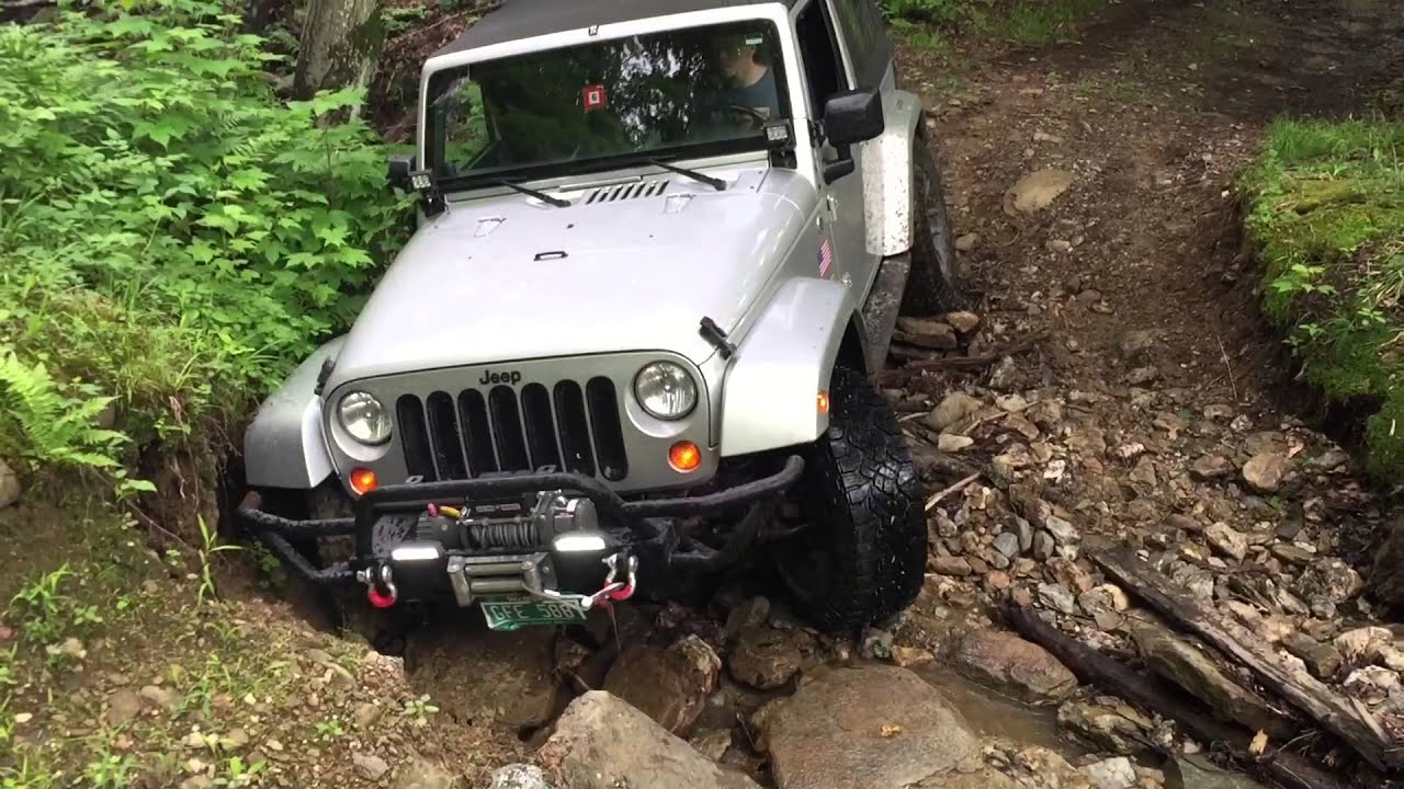 Wrangler on VT Starksboro Trails YouTube