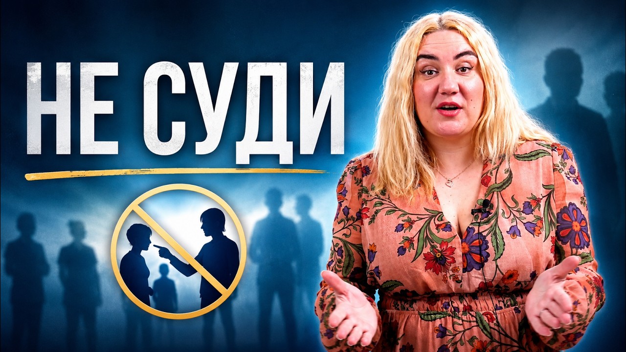 Ободряющее слово | Не суди