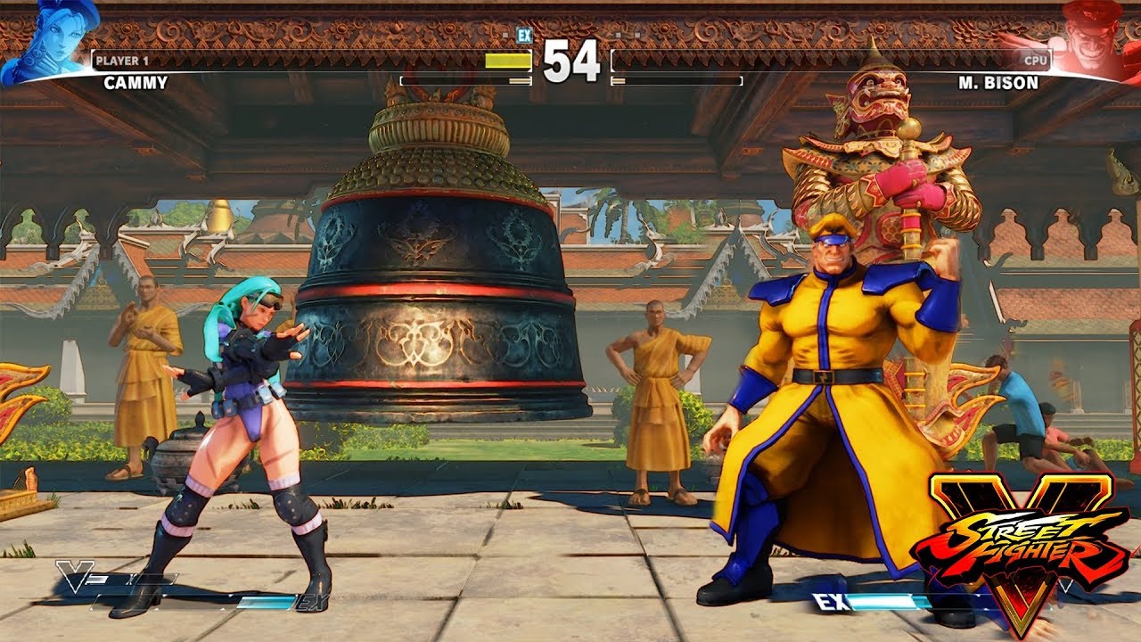 Street Fighter V Cammy vs M. Bison PC Mod - YouTube