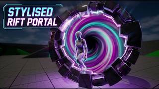 Rift Portal Stylized in Unreal Engine 5 Niagara