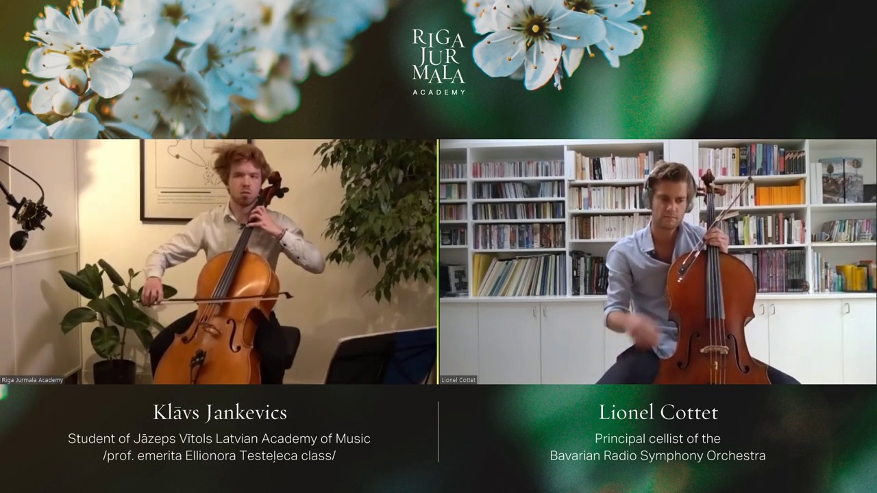 Live cello masterclass with Lionel Cottet | RJ Online Music Academy - Masterclass #3