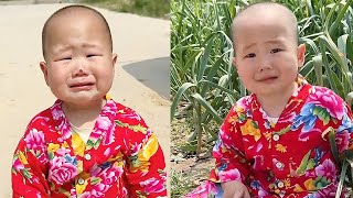 [Super Cute Twins] Er Pang cried like a clown. He really couldn't help laughing!