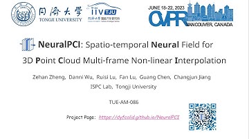 CVPR 2023 | NeuralPCI: Neural Fields for Point Cloud Interpolation