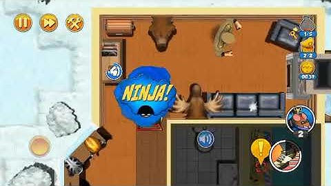 Pilfer Peak 2 - Robbery Bob 2 - Complete level without using any tool - 3 Stars