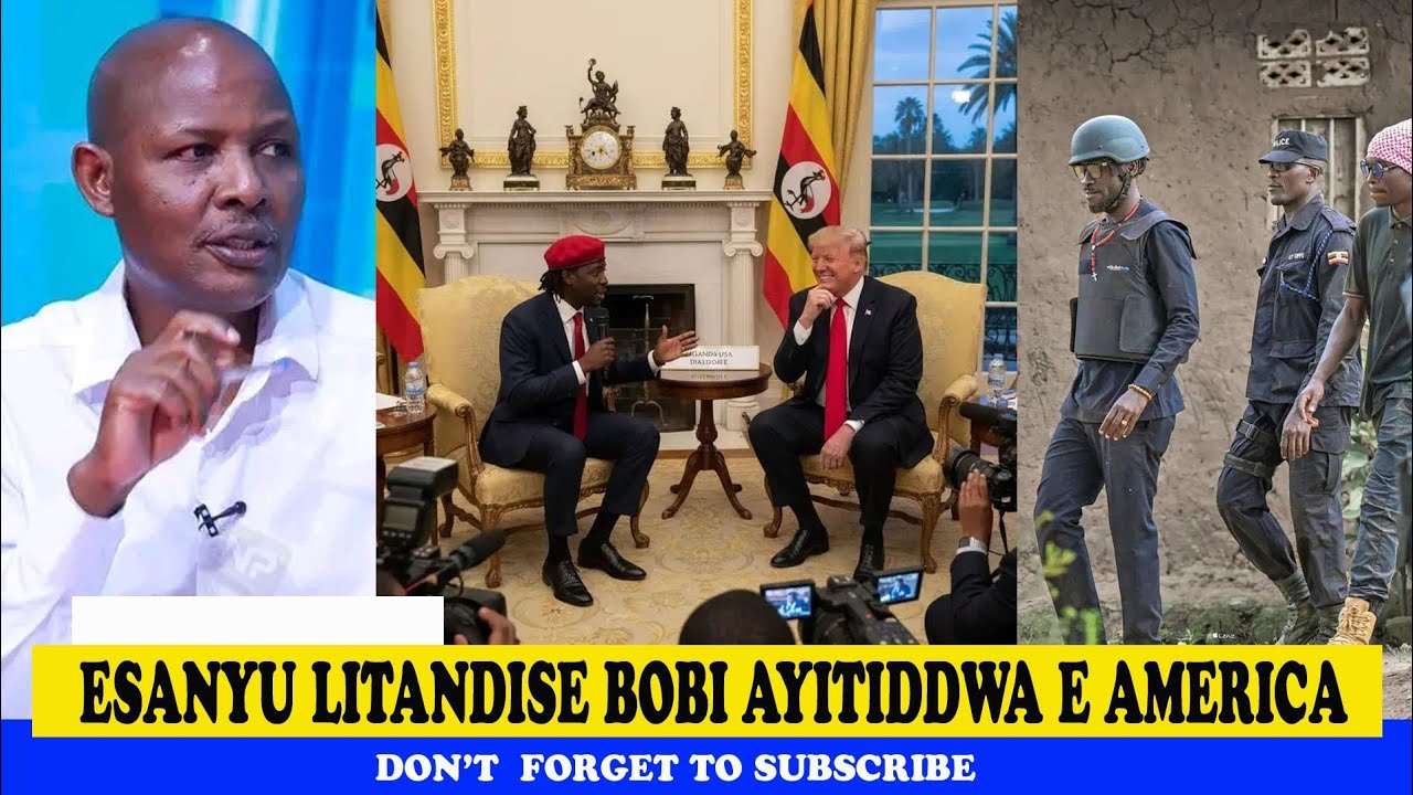 Esanyu Litandise Bobi Wine Ayitiddwa E America; Rwomushana Charles Today 
