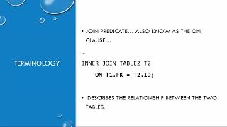 TSQL Basics Part 2 INNER JOIN