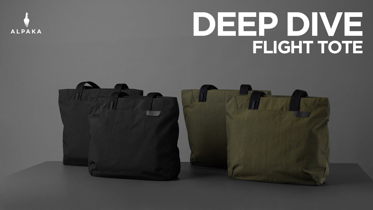 ALPAKA Flight Tote Deep Dive - YouTube