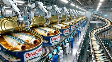 Inside the Canned Tuna Factory | From Ocean Catch to Your Table (Full Process)