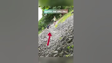 Epic fall at Kilnsey Show fell race #running #workout #viral #fitness