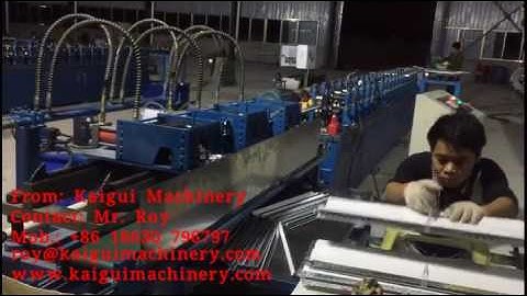 Fully Automatic Ceiling T Grid Machine for Cross Tee 2 ft with Worm gear box from China