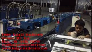 Fully Automatic Ceiling T Grid Machine for Cross Tee 2 ft with Worm gear box from China