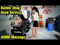 Vietnam Barber Shop ASMR Massage Face , Head Massage &amp; Wash Hair Good Service 2021
