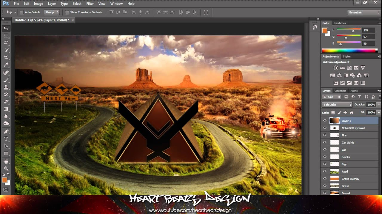 Speed Art -  Contest Entry - TEAMNOBLEDZN ''Temple Of Noble''