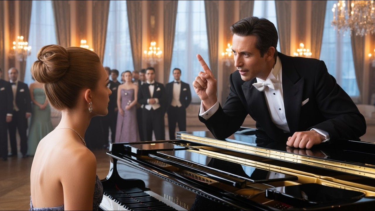 Millionaire Forces Waitress to Play Piano at Party to Humiliate Her—Her Talent Shocks Everyone...